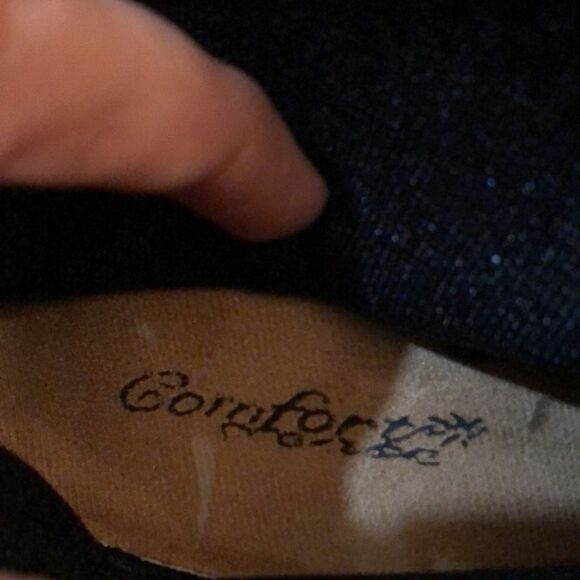 Leather moccasins suede by Comfort Periwinkle/gray size 9.5 - Picture 6 of 9